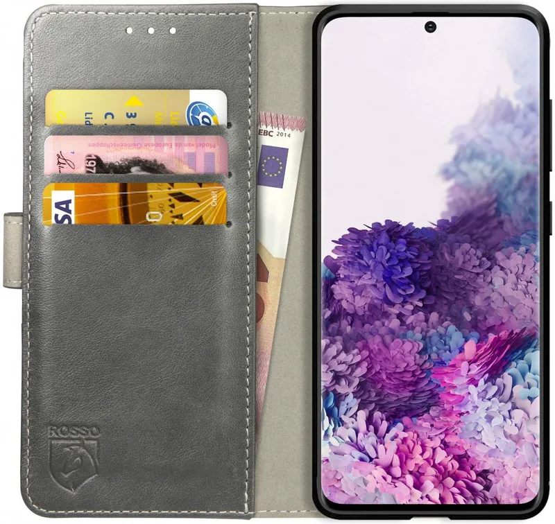 Κόκκινο Element PU Θήκη Πορτοφόλι Samsung Galaxy S20 - Grey (8719246223525)