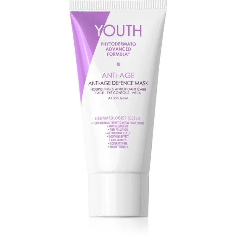 YOUTH Anti-Age Anti-Age Defence Mask ανανεωτική μάσκα προσώπου 50 ml