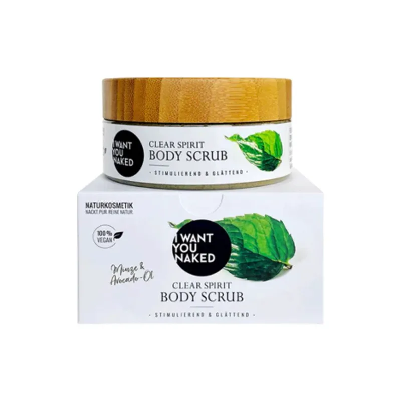 I want you naked Clear Spirit Body Scrub 200ml