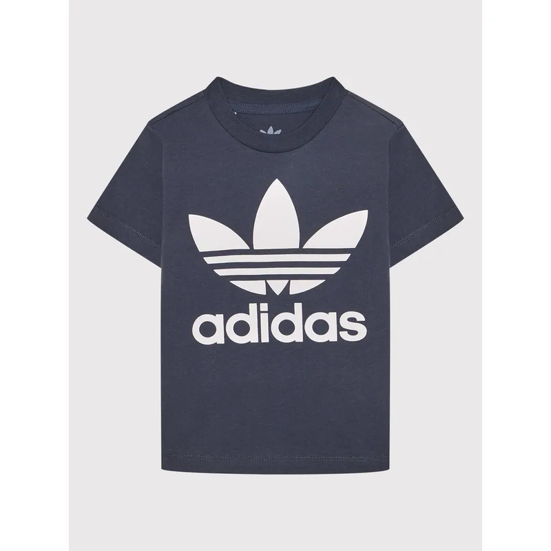 adidas T-Shirt Trefoil HE2190 Σκούρο μπλε Regular Fit
