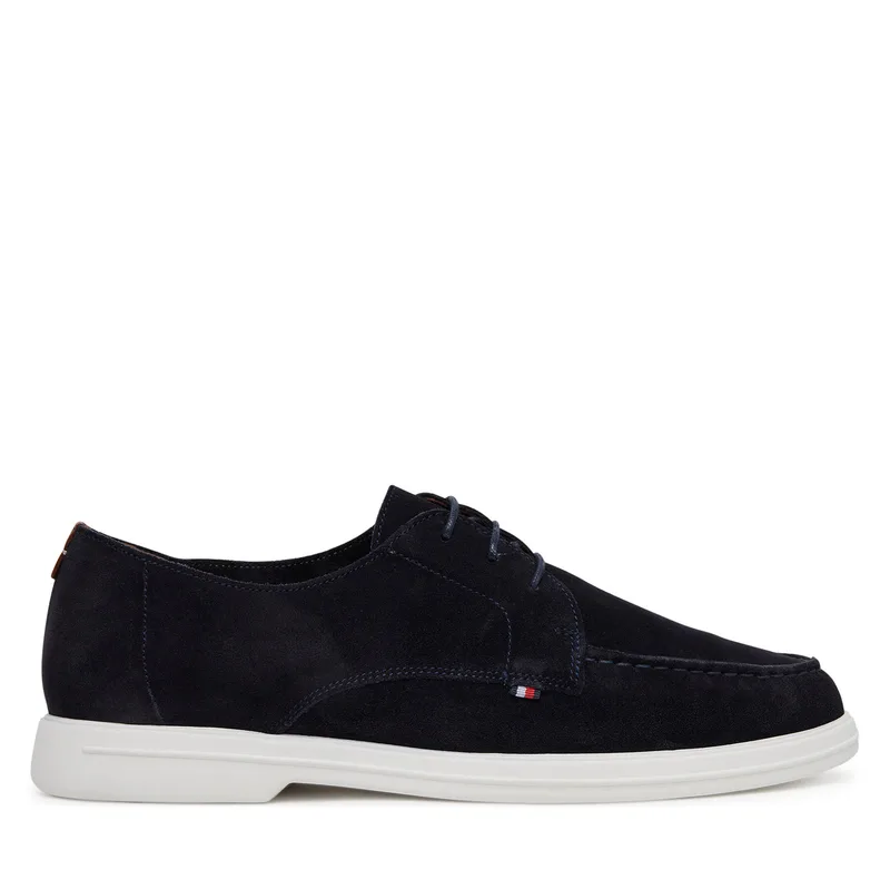 Μοκασίνια Tommy Hilfiger Moc T Derby FM0FM05495 Σκούρο μπλε