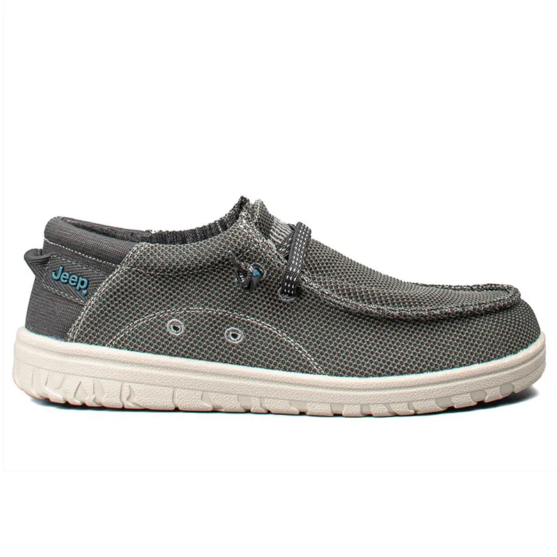 JEEP ΑΝΔΡΙΚΟ SNEAKER SAMOA WALLABEE KNIT JM51030A 096 ANTHRACITE
