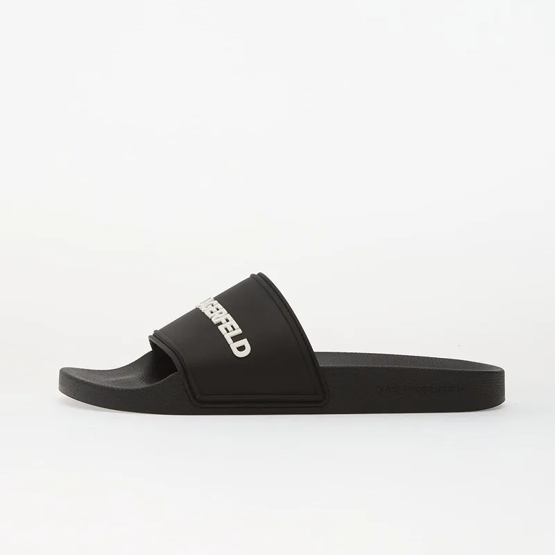 Sneakers Karl Lagerfeld Kondo Ii Long Logo Slide Black Rubber EUR 43