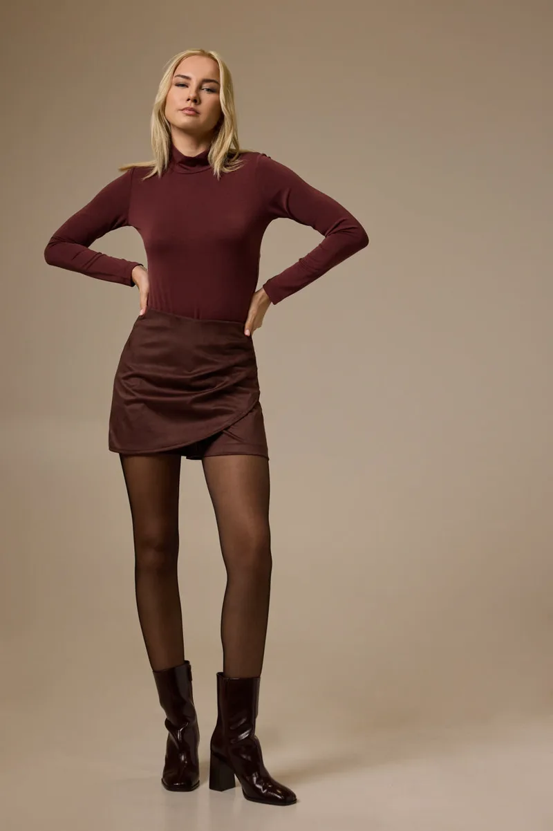 Enzzo Skort Jenna - Espresso