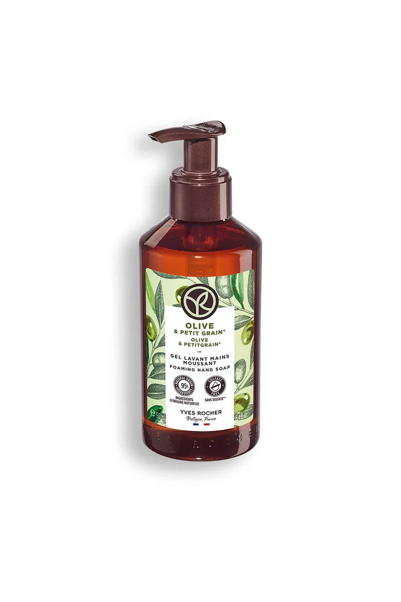 Yves Rocher Olive & Petitgrain Foaming Hand Soap 190 ml - 90406