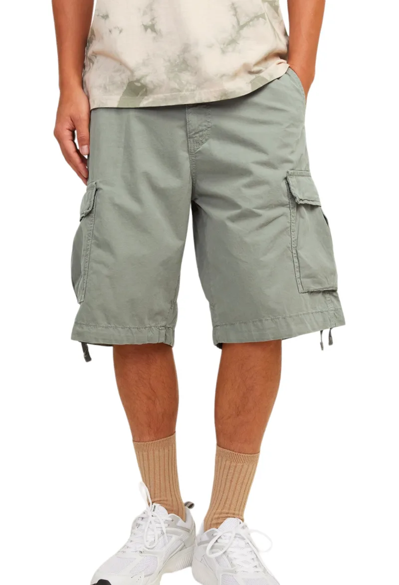 Βερμούδα Jack & Jones Jpstcole Jjtucker Cargo 12253122-Agave Green Ανδρικό