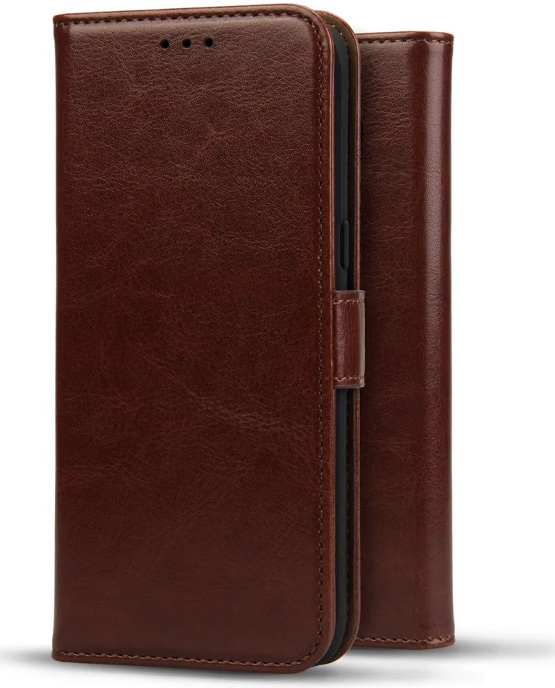 Κόκκινο Element PU Θήκη Πορτοφόλι Oppo A54 - Brown (8719246312793)