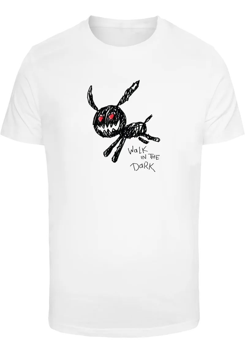 Walk In The Dark Tee Mister Tee MT3058-00220 White