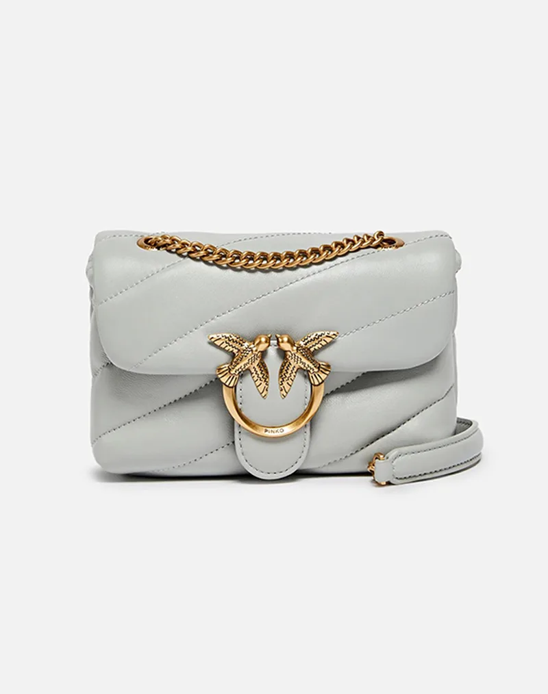 PINKO LOVE PUFF BABY CL SHEEP NAPPA 100040A0F2-K32Q LightGray