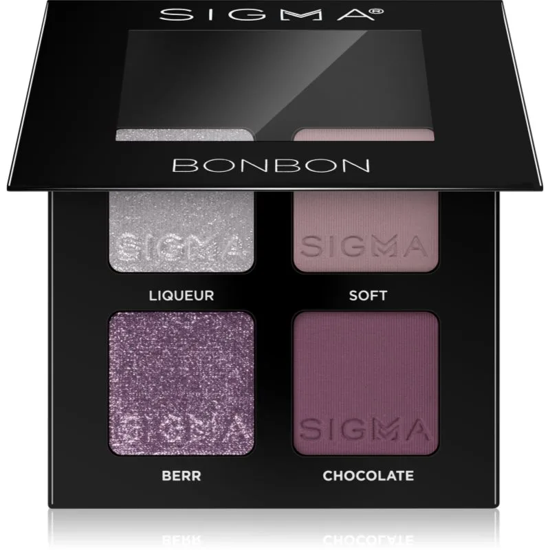 Sigma Beauty Quad Παλέτα σκιών για τα μάτια απόχρωση Bonbon 4 γρ