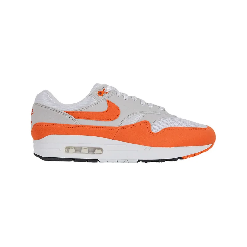 Sneakers Nike Baskets Air Max 1 blanc / orange