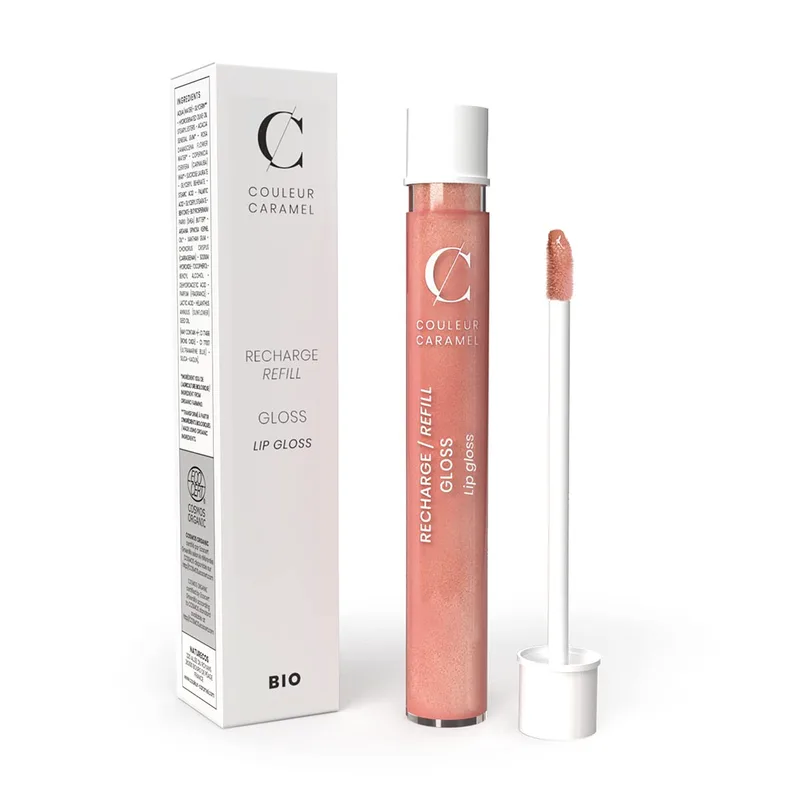 Couleur caramel Lip gloss N814 Marron Recarga 1un