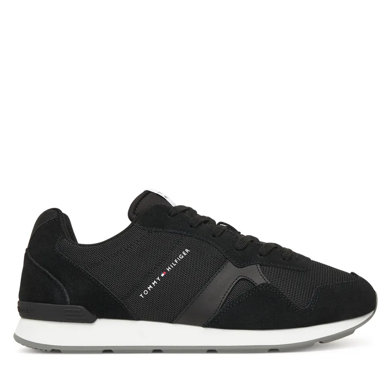 Αθλητικά Tommy Hilfiger Runner Icon Mix FM0FM05679 Μαύρο