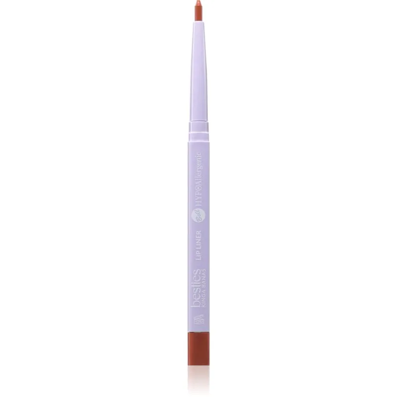 Bell Hypoallergenic Besties μολύβι περιγράμματος για τα χείλη απόχρωση 02 Comely Μπεζ 0.2 γρ