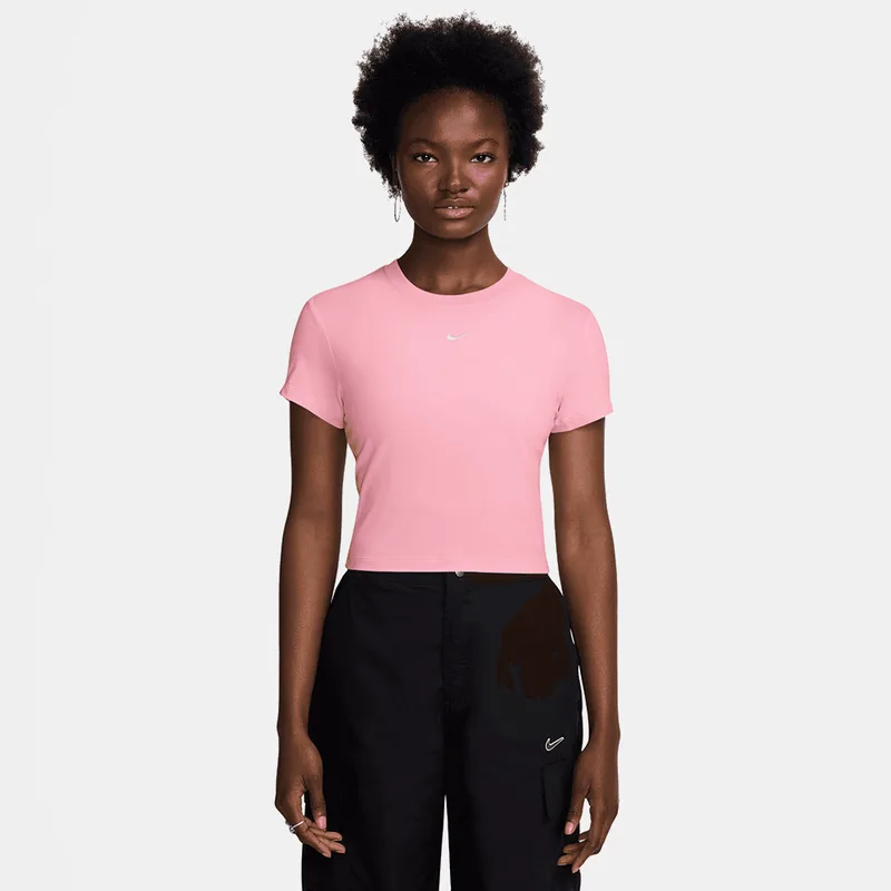 Nike Sportswear Chill Knit Γυναικείο Cropped T-Shirt (9000209221_82573)