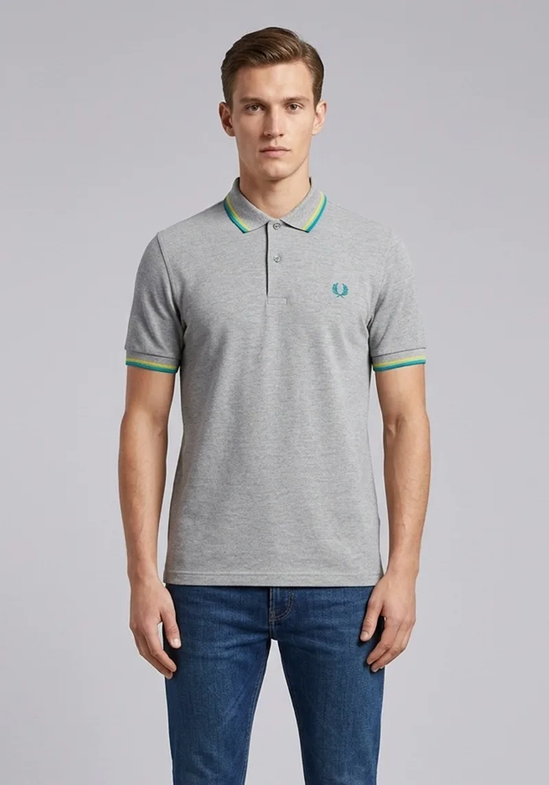 Fred Perry Μπλούζα Polo - M1200 307 Grey