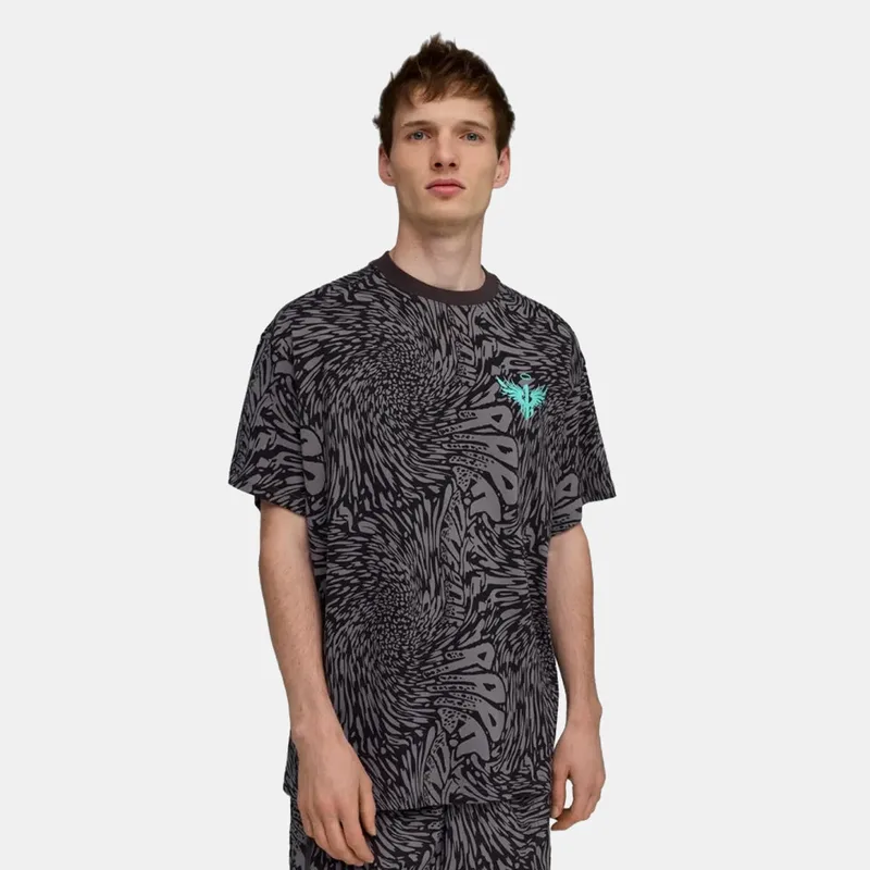 Puma M Lamelo X Melo World Aop Tee (9000262664_92411)