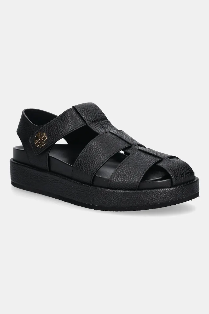 Δερμάτινα πέδιλα Tory Burch Kira Fisherman Sport Sandal