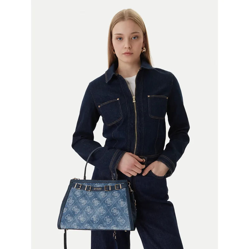 Τσάντα Guess Dovie HWDG99 09060 Μπλε