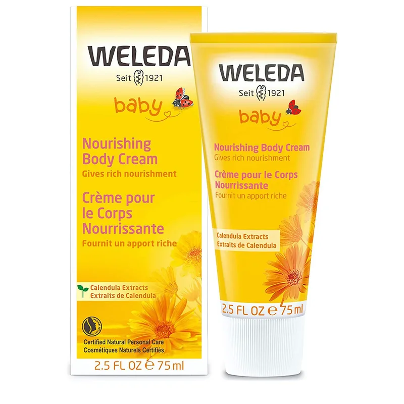 Weleda Pflegecreme Κρέμα Καλέντουλας Για Μωρά Προστατεύει Το Ευαίσθητο Δέρμα 75ml