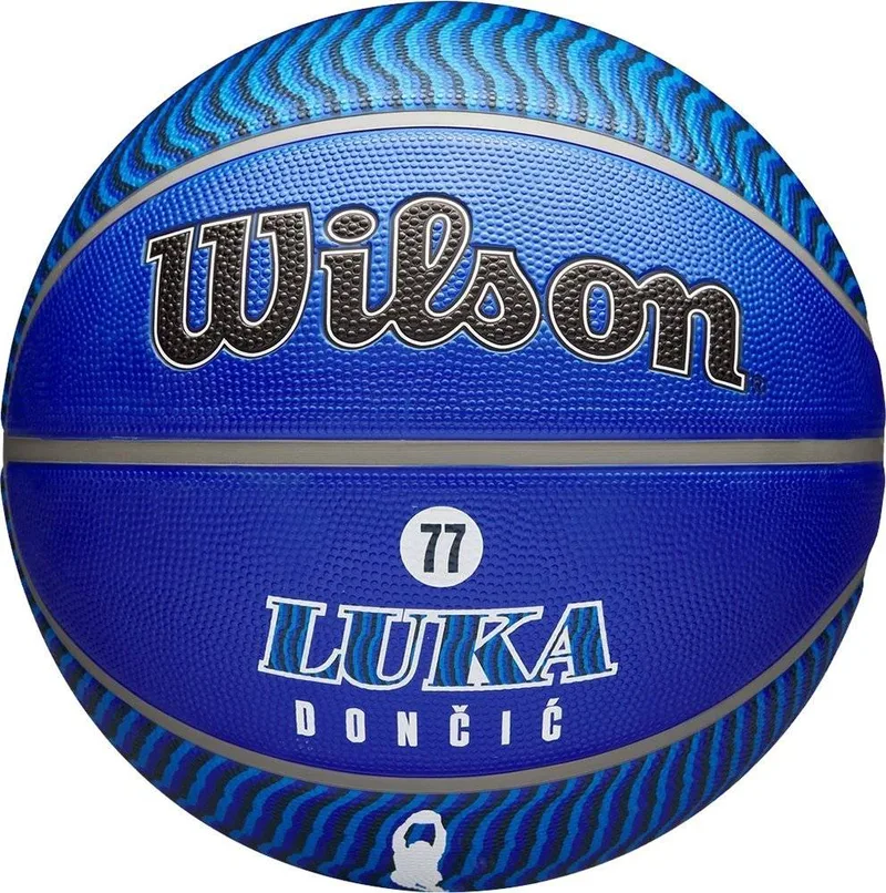 ΜΠΑΛΑ WILSON NBA PLAYER ICON OUTDOOR BASKETBALL LUKA ΜΠΛΕ (7)