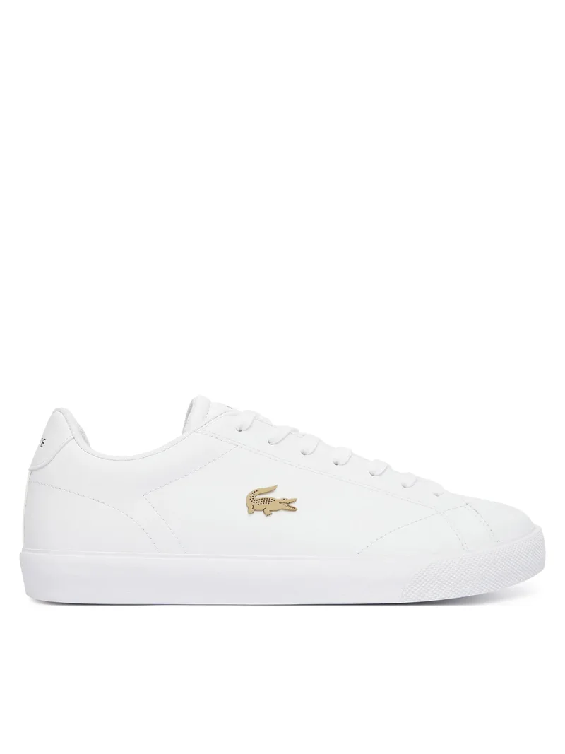 Lacoste Ανδρικά Δερμάτινα Sneakers Lerond Set 50CMA001621G Λευκό