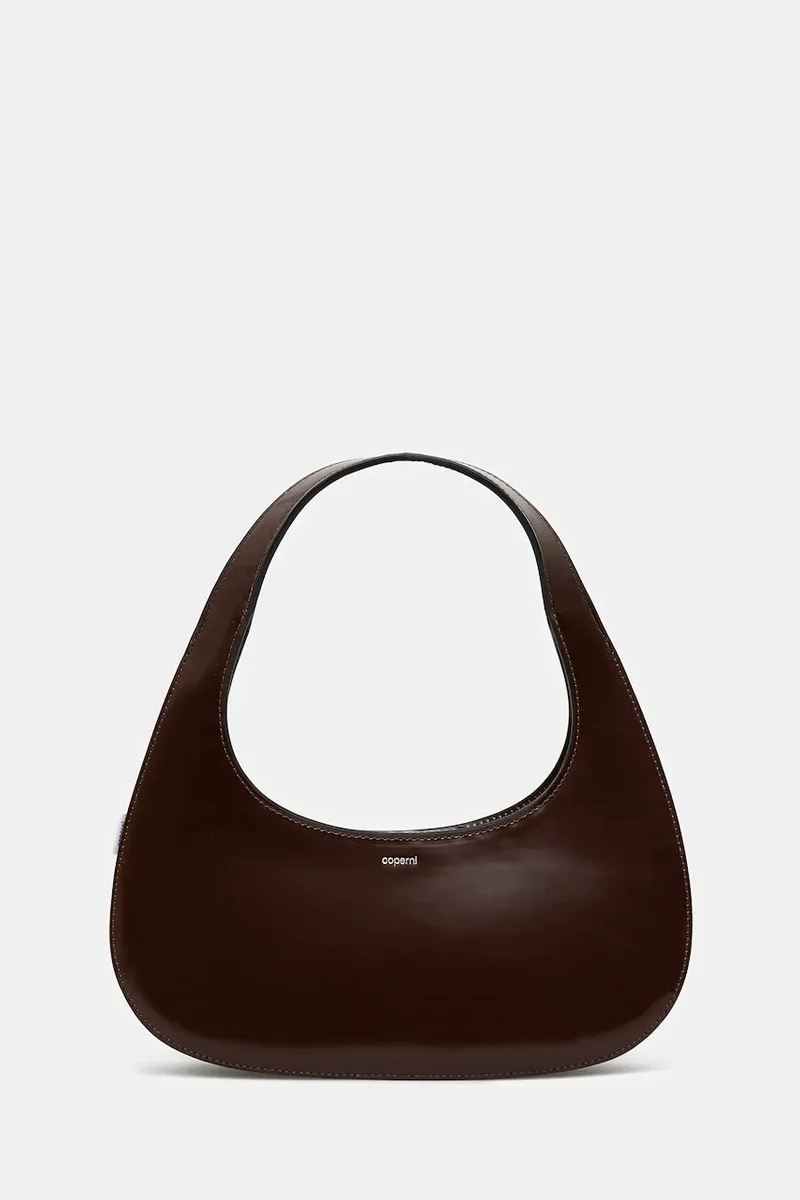 Δερμάτινη τσάντα Coperni Slim Swipe Baguette