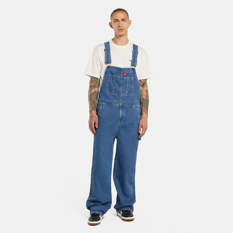 Dickies Loose Denim Bib Classic Ανδρική Σαλοπέτα (9000260371_9173)