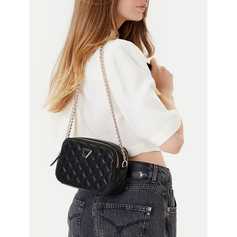 Τσάντα Guess Giully II HWQG96 73140 Μαύρο