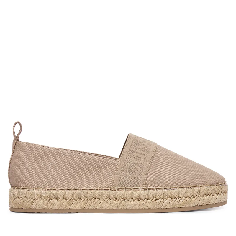 Εσπαντρίγιες Calvin Klein Logo Webbing HW0HW02934 Μπεζ