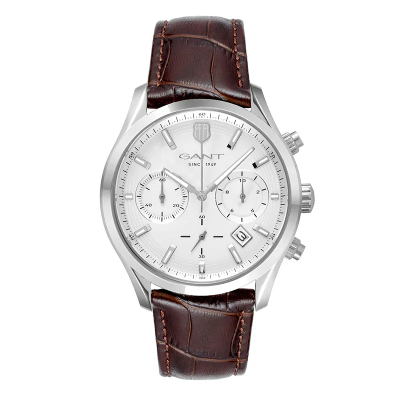 GANT Prestige Swiss Movement Brown Leather Chronograph P206001
