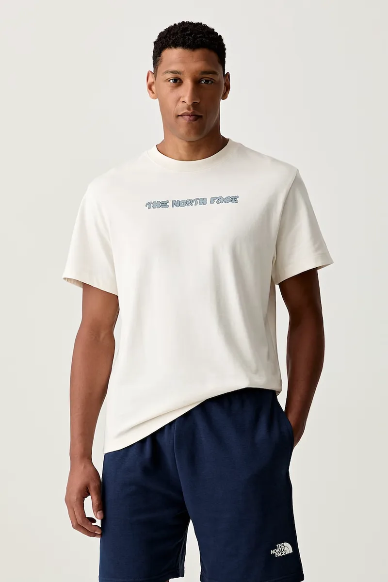 The North Face t-shirt ανδρικό βαμβακερό LOGO TWIST RELAXED