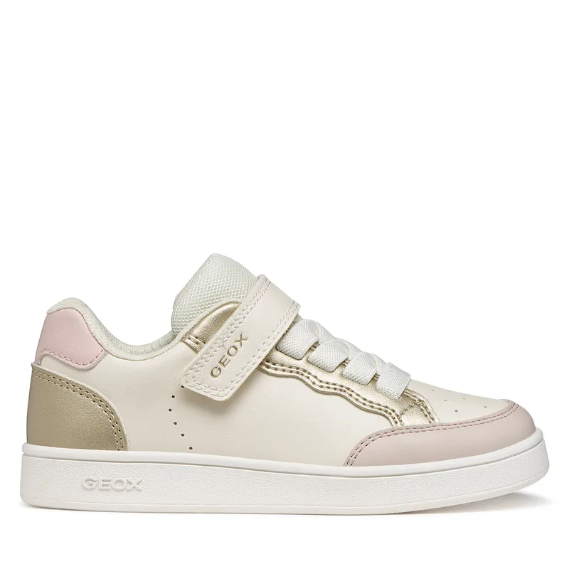 Αθλητικά Geox J Eclyper Girl J65LRB 054AJ C1M2X M Εκρού