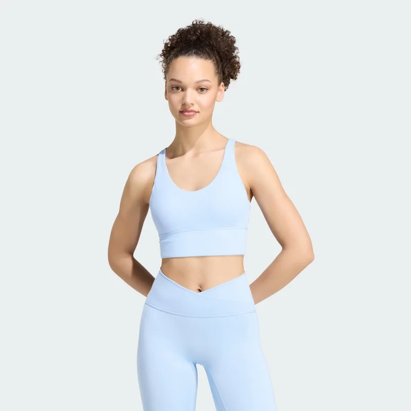 adidas W 3 Stripes Studio All Me Light Sup Bra (9000280473_77135)
