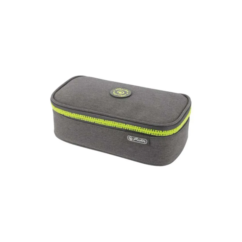 Herlitz Κασετίνα beatBox ABC Grey/Yellow 22,5x12x7cm