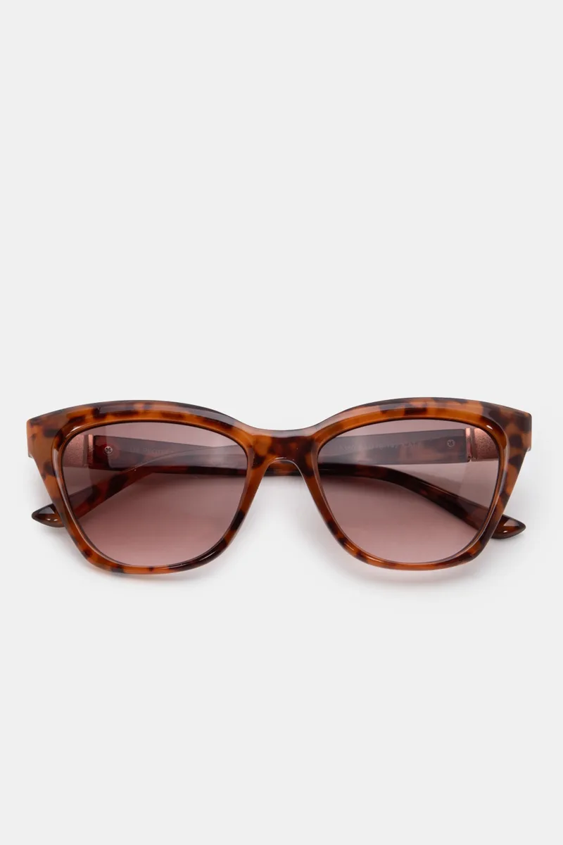 Γυαλιά Ηλιού Signature Glam Shade - Animal Print-Μπεζ