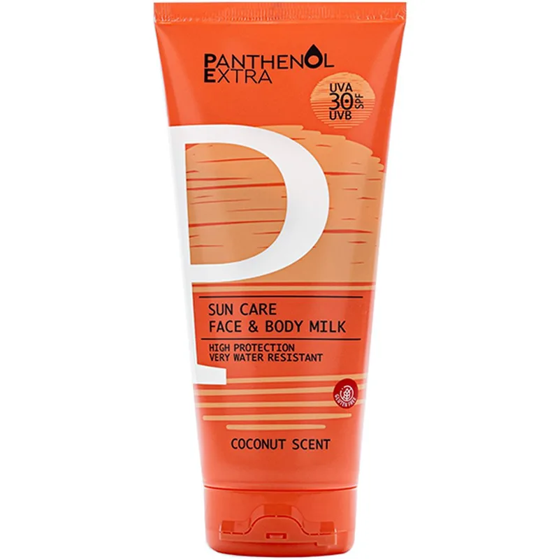 Panthenol Extra Sun Care Face & Body Milk Αντηλιακό Γαλάκτωμα Προσώπου & Σώματος Υψηλής Προστασίας 100ml - Spf30