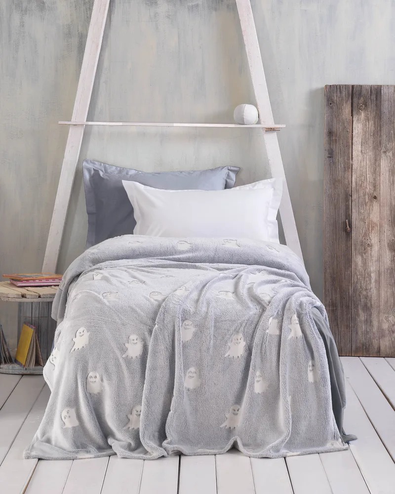 Κουβέρτα Fleece Μονή Φωσφοριζέ 160x220 SPOOGGI , RYTHMOS HOME