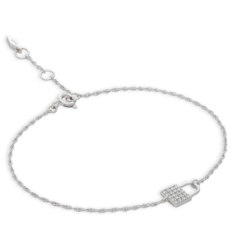 Βραχιόλι Fossil JFS00625040 Ασημί