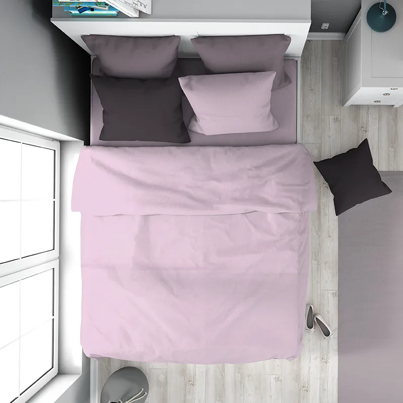 Παπλωματοθήκη Μεμονωμένη Μονή 160X240 Dimcol Solid 506 (160x240)