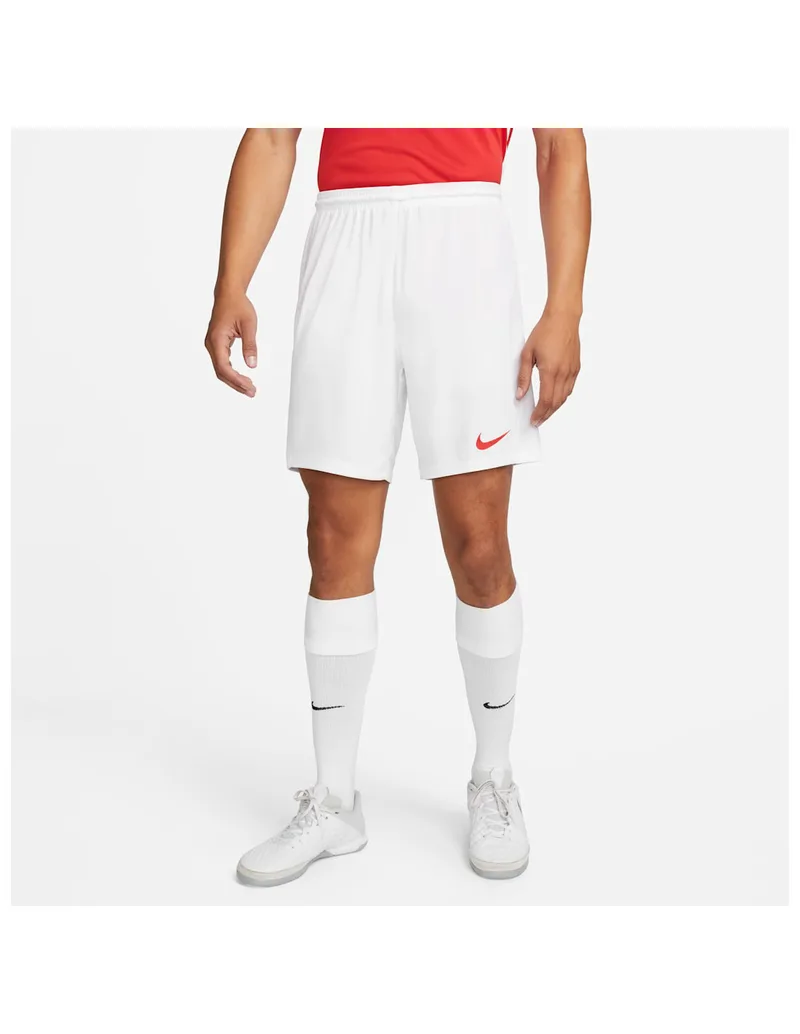 Nike Park III Αθλητική Ανδρική Βερμούδα Dri-Fit Λευκή BV6855-103