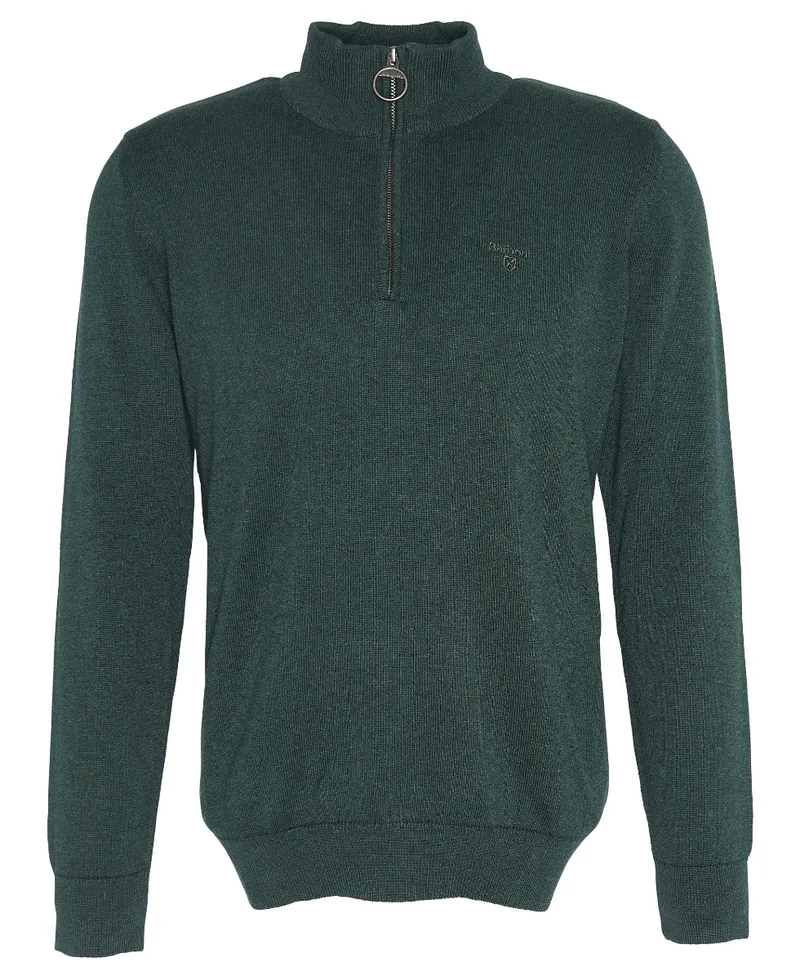ΑΝΔΡΙΚΟ ΠΛΕΚΤΟ PIMA COTTON HALF ZIP ΠΡΑΣΙΝΟ