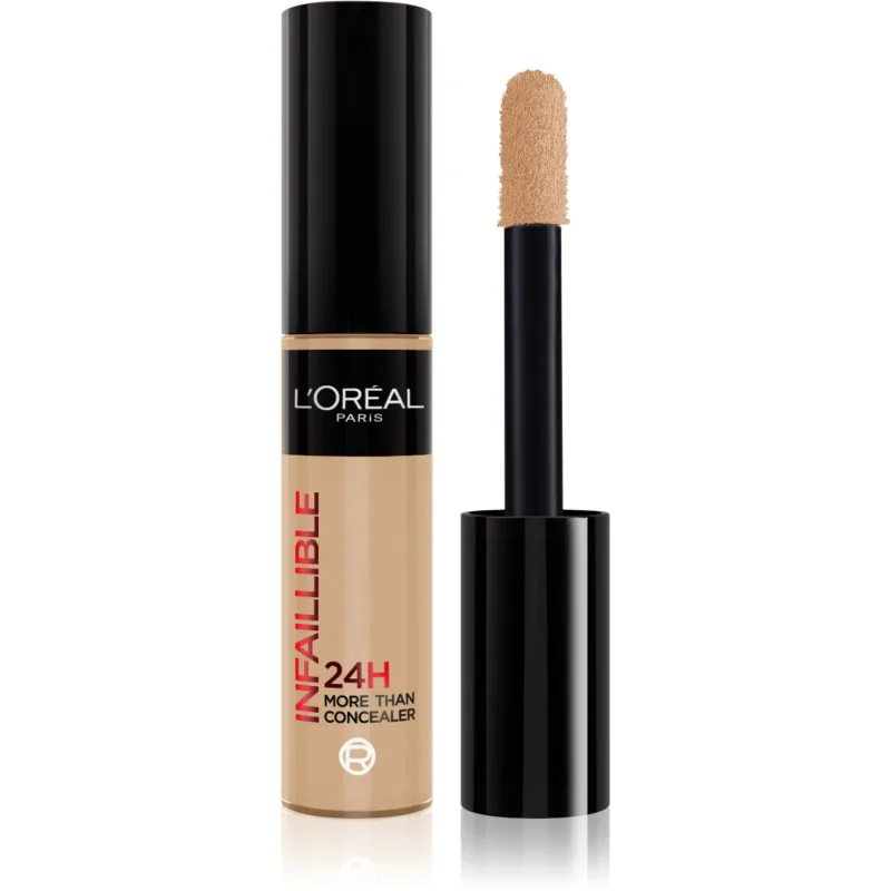 L’Oréal Paris Infaillible 24h More Than Concealer καλυπτικό διορθωτικό με ματ αποτελέσματα απόχρωση 329 Cashew / Warm Dore 11 ml