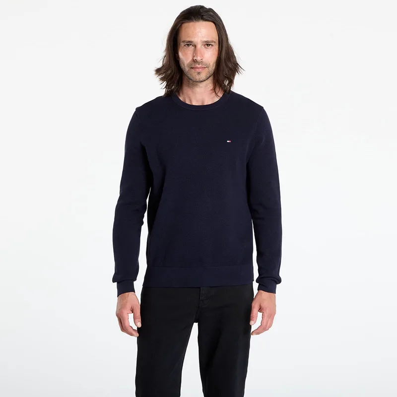 Πουλόβερ Tommy Hilfiger Essential Structure Crew Neck Desert Sky M