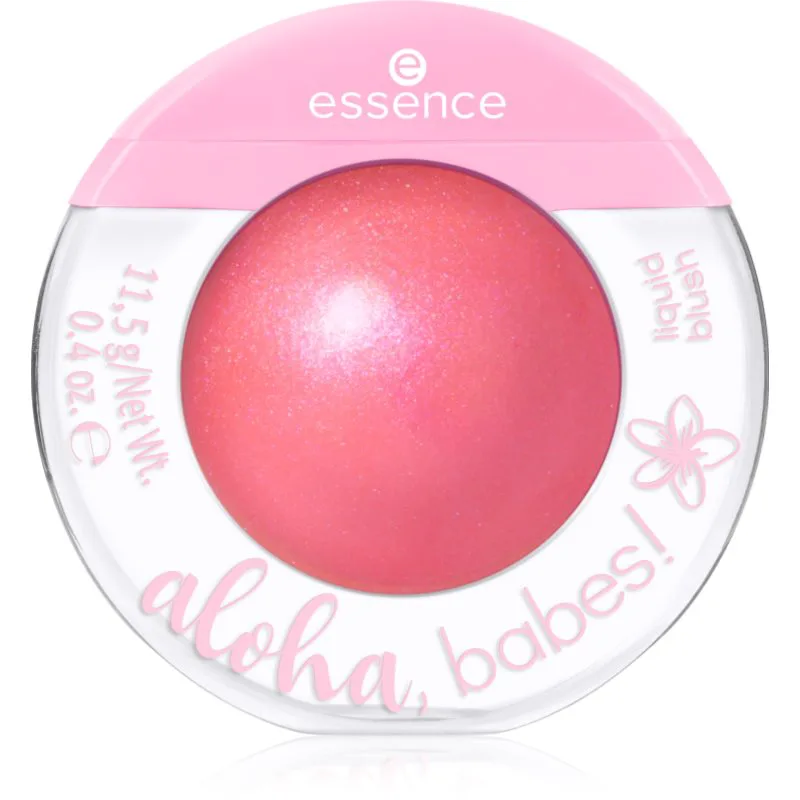 essence aloha, babes! υγρό ρουζ απόχρωση 01 Sun Rays & Island Days 11.5 γρ