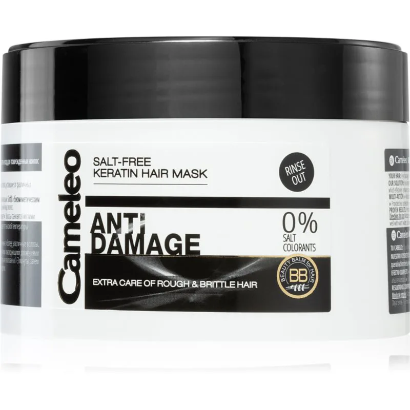 Delia Cosmetics Cameleo BB μάσκα κερατίνης για κατεστραμμένα μαλλιά 200 ml