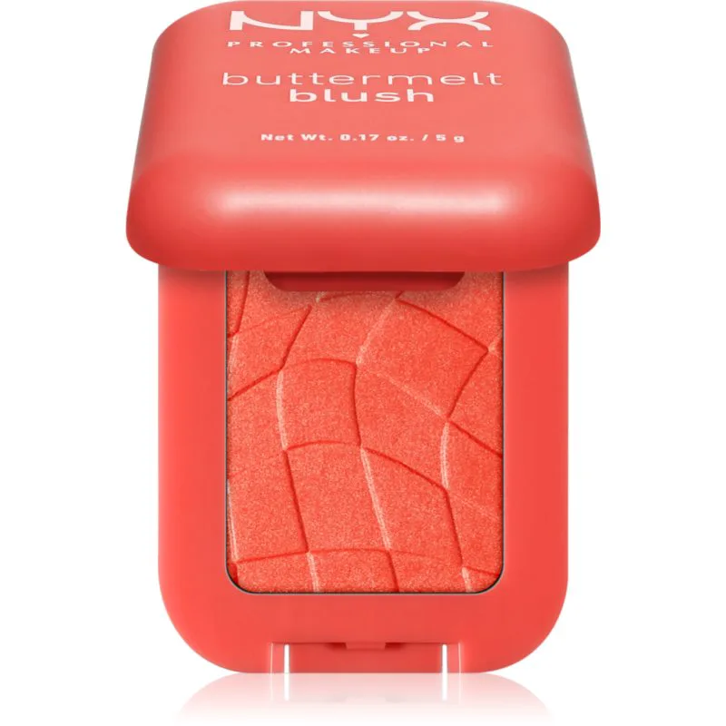 NYX Professional Makeup Buttermelt Blush πουδρέ ρουζ απόχρωση 05 Had Butta 5 γρ