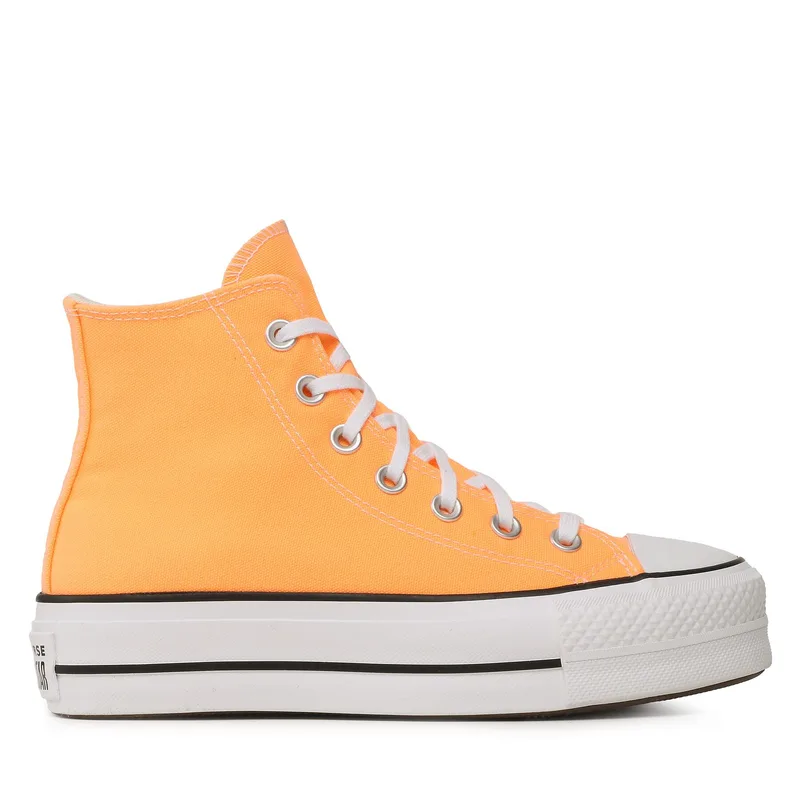 Sneakers Converse Chuck Taylor All Star Lift Hi A03052C Πορτοκαλί
