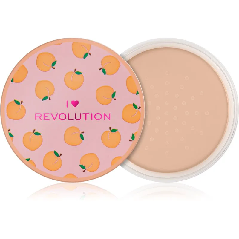 I Heart Revolution Baking Powder απαλή πούδρα απόχρωση Peach 22 γρ