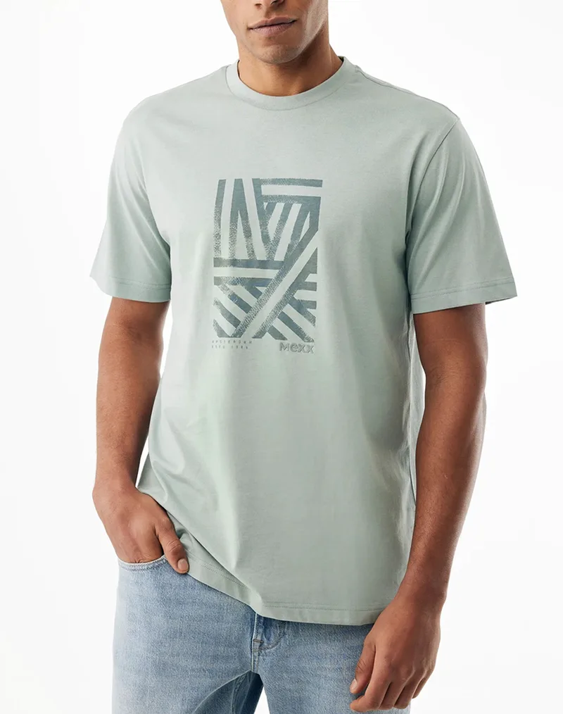 MEXX Artwork T-shirt MF007802561M-164706 LightGreen